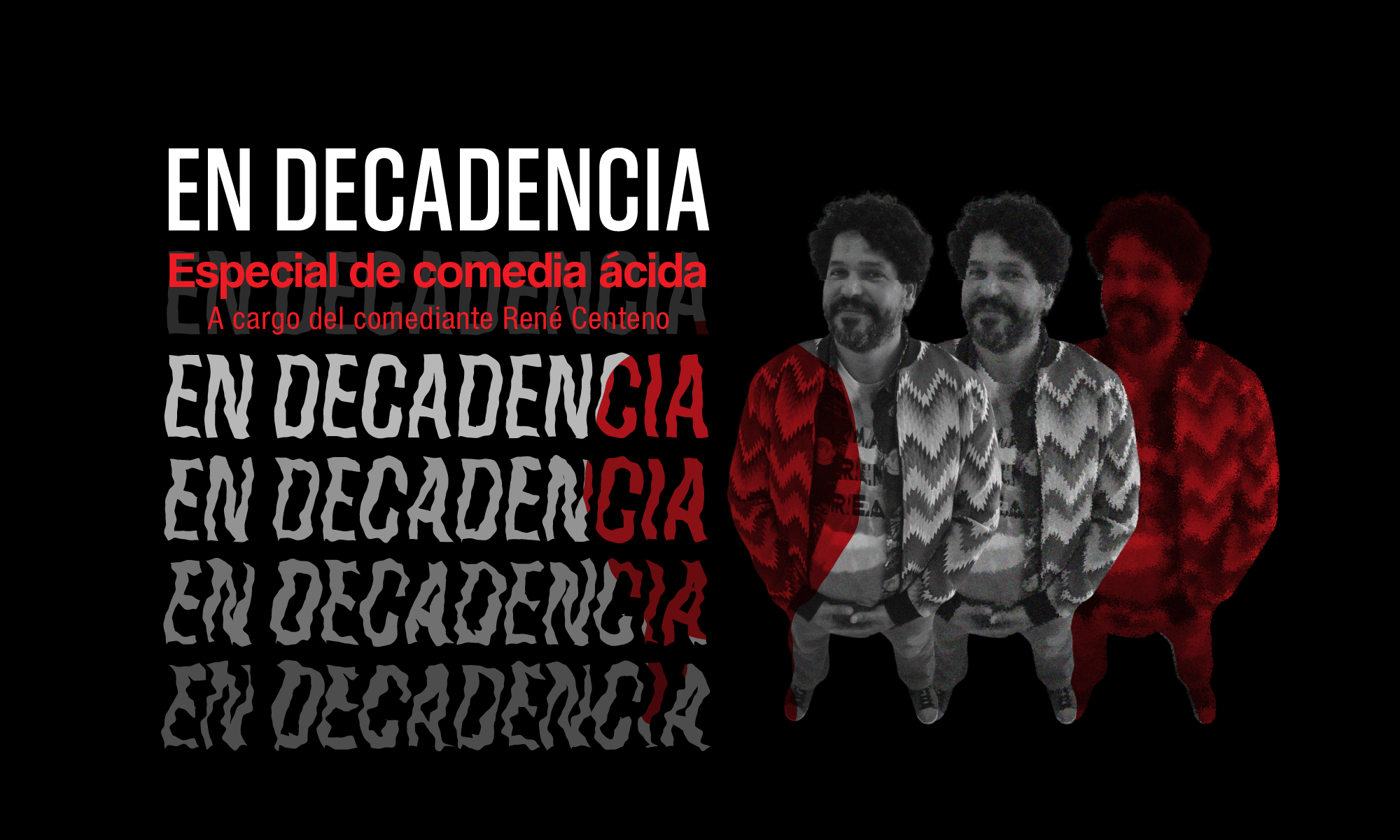 Portada Decadencia - Especial de comedia ácida