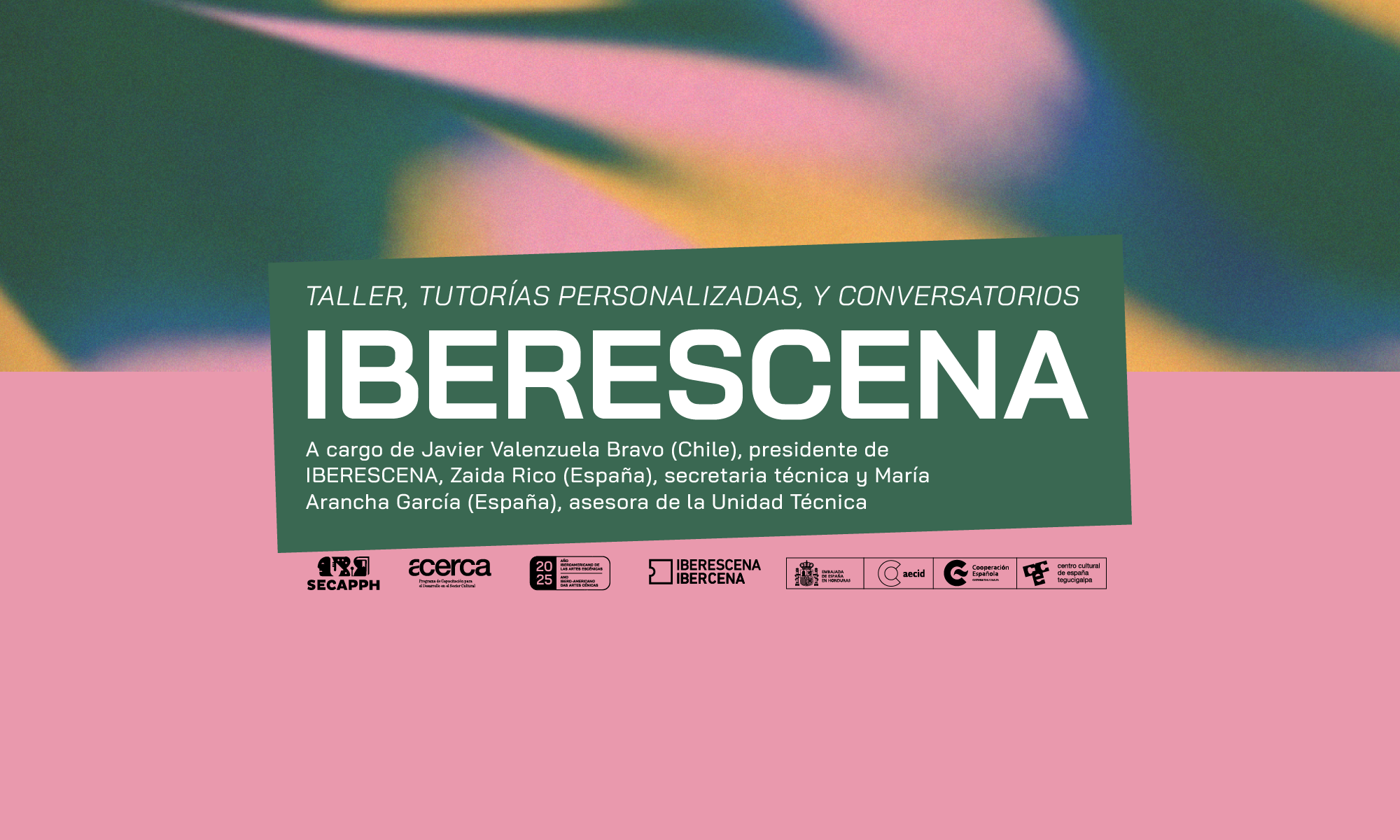 Portada Taller de formulación de proyectos para IBERESCENA