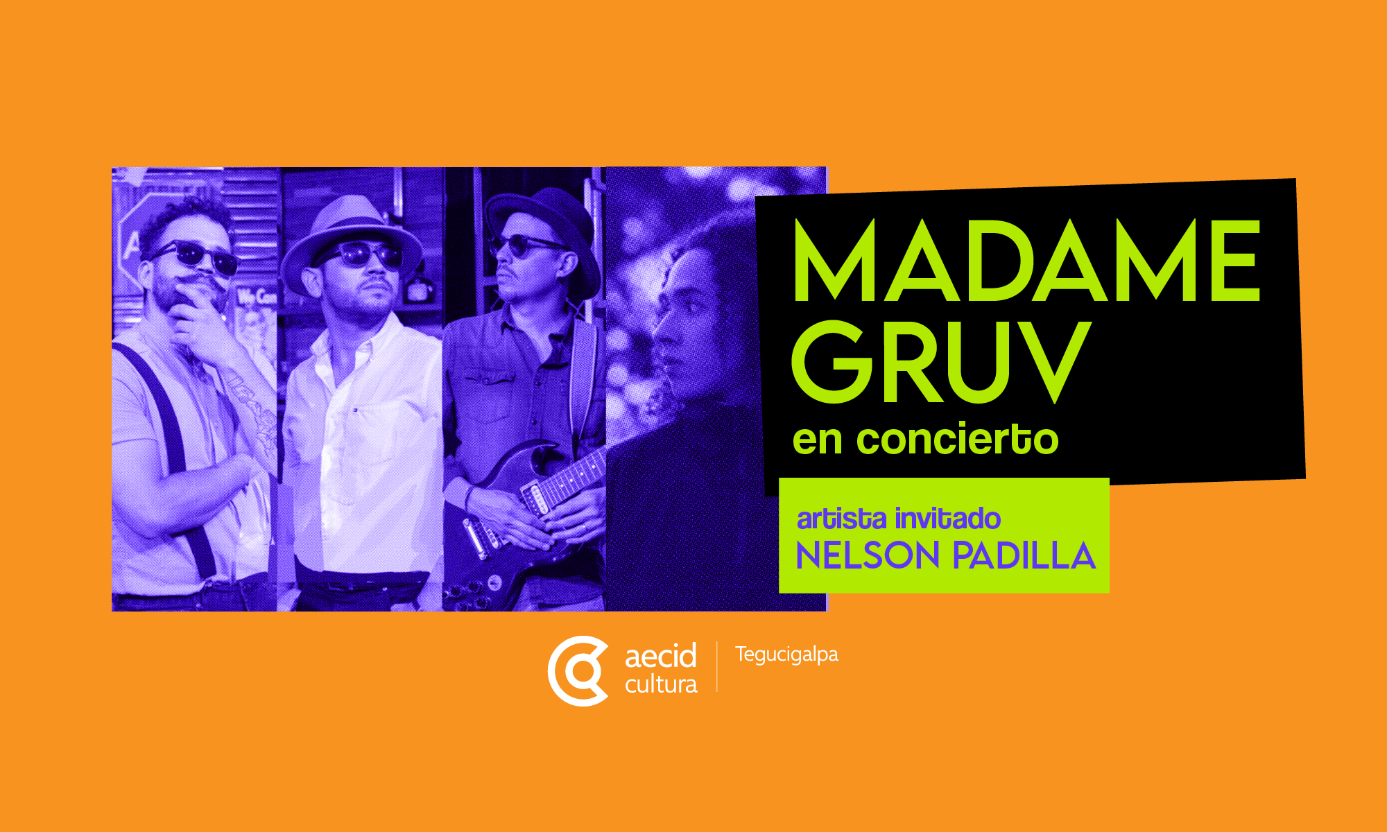 Portada Madame Gruv en concierto