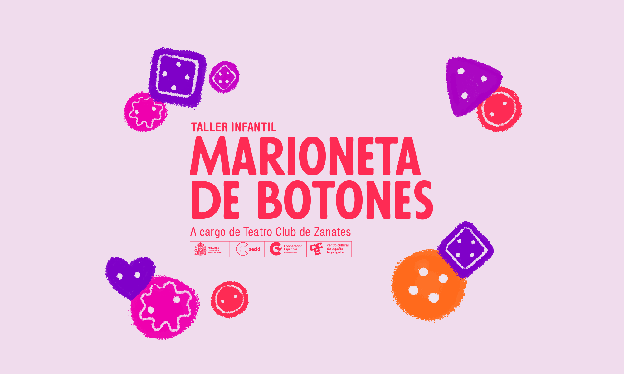 Portada Taller infantil: Marioneta de botones