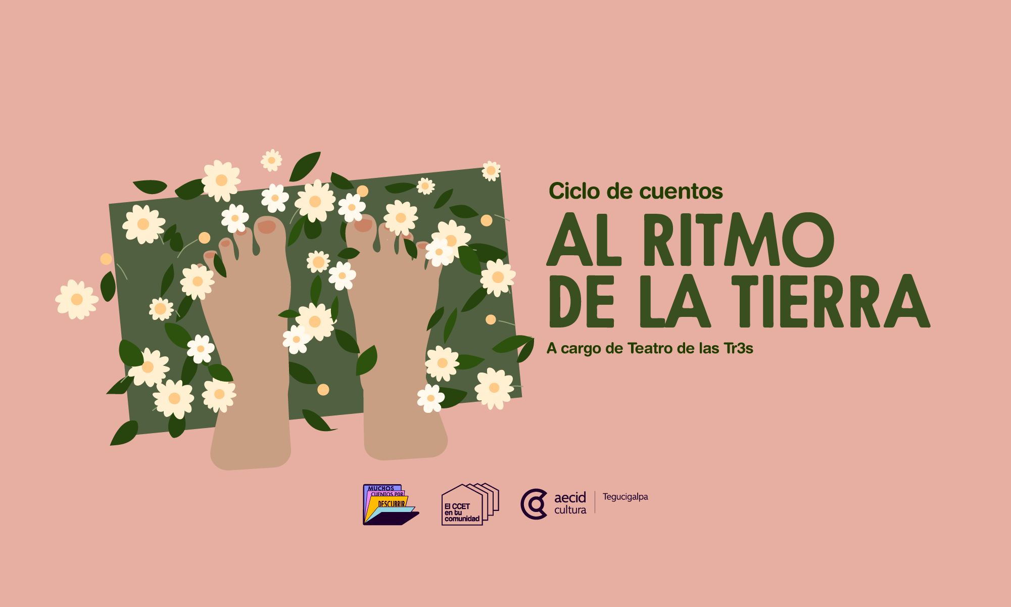 Portada Muchos cuentos por descubrir: Ciclo de cuentos al ritmo de la tierra