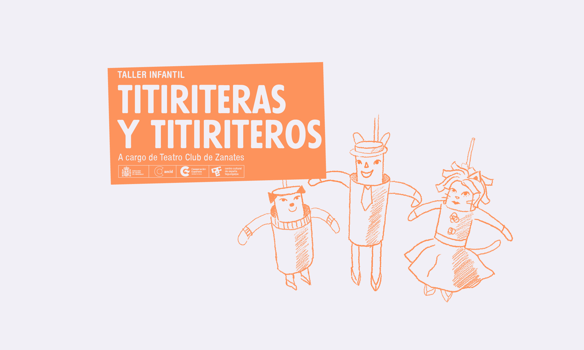 Portada Taller infantil: Titiriteras y Titiriteros