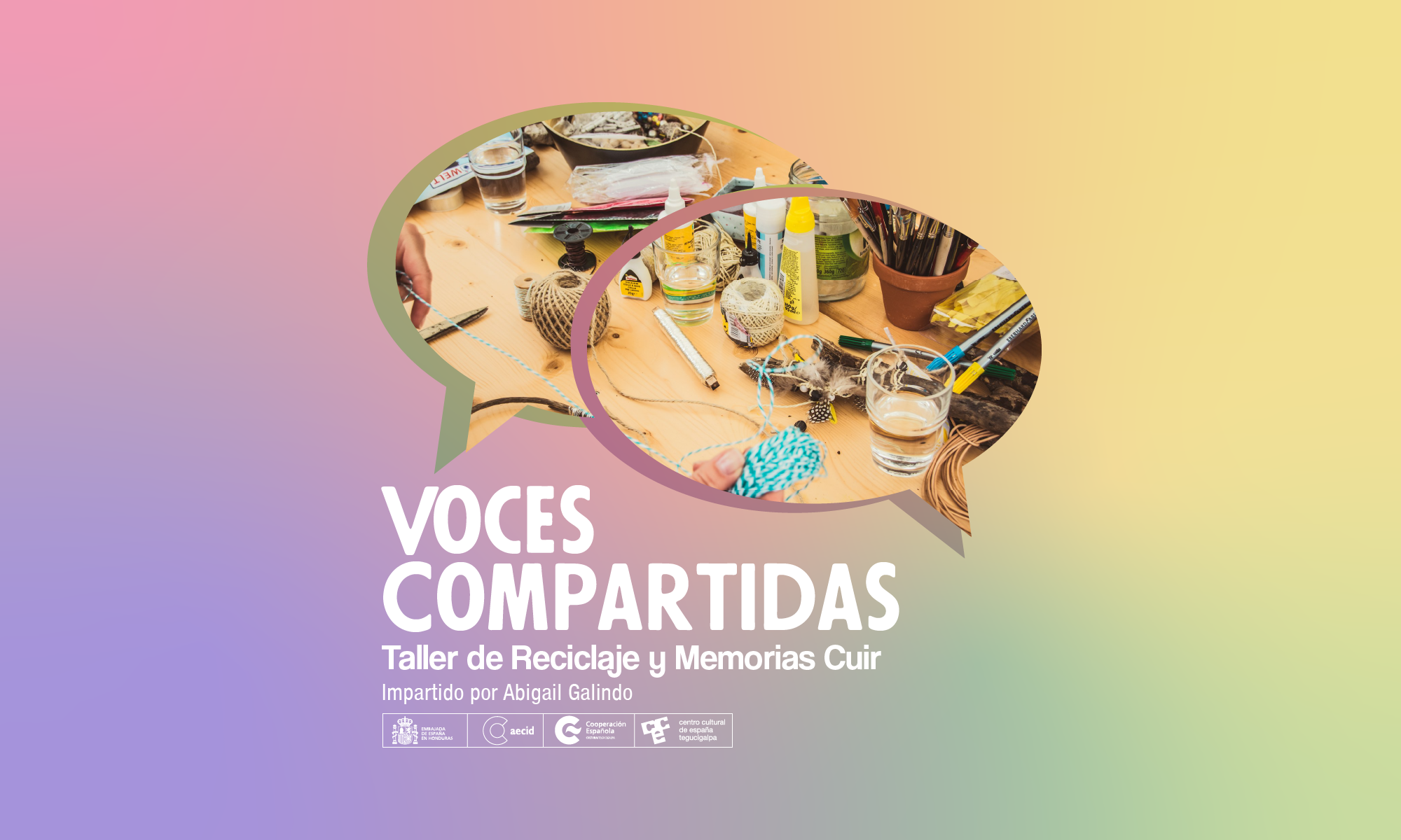 Portada Voces Compartidas: Taller de Reciclaje y Memorias Cuir.